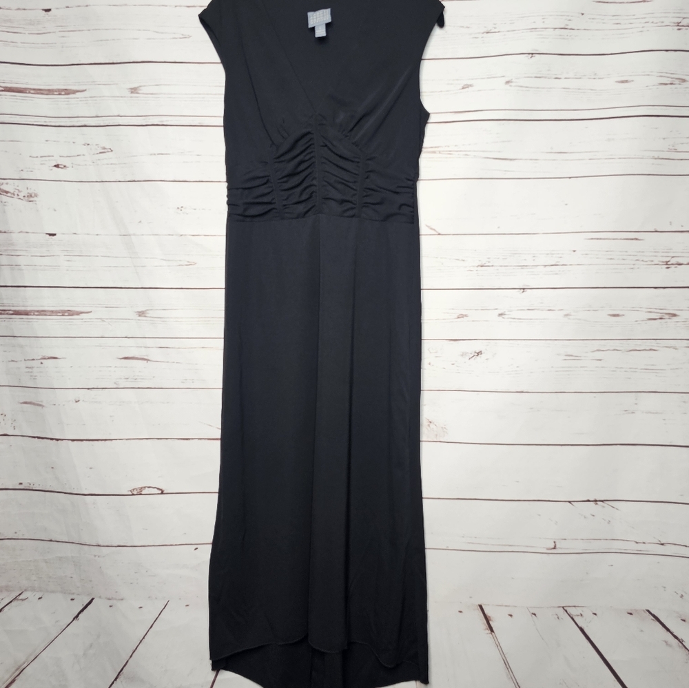 Rabbit Rabbit Rabbit Black Ruching Detail Black Dress - Picture 4 of 13